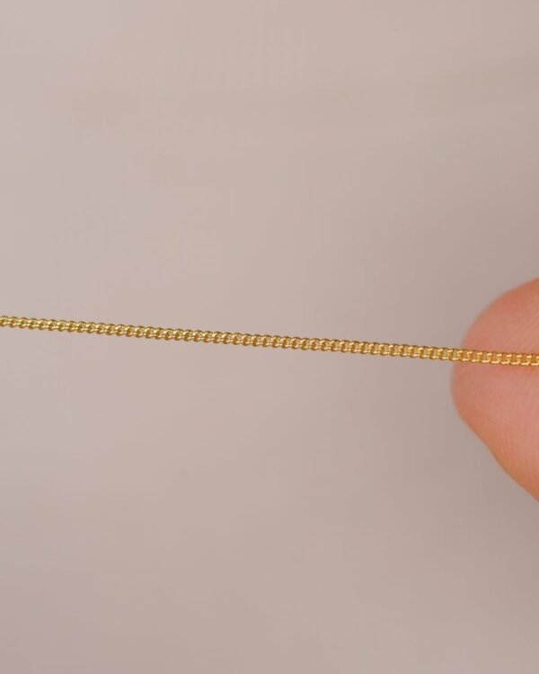 CADENA CUBANITA 1MM 50CM