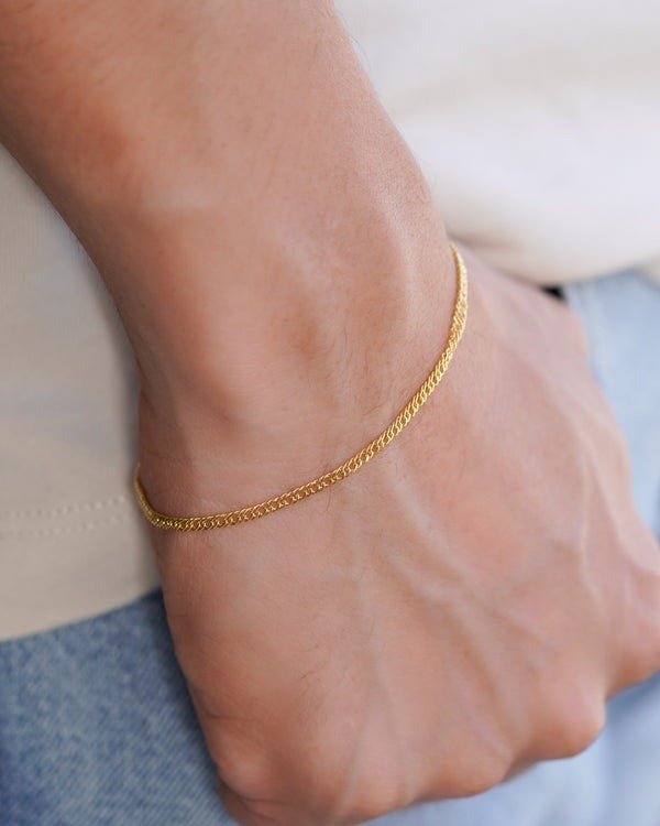 DSC7730 PULSERA CUBANA CONTINUA DELGADA