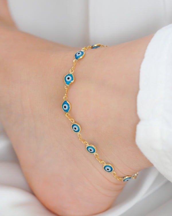TOBILLERA OJO TURCO AZUL