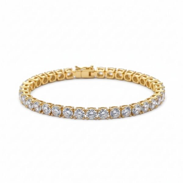 PULSERA TENNIS CRISTAL 4MM 19CM
