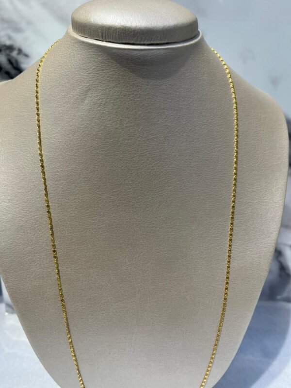 CADENA CARACOL DELGADA 65CM