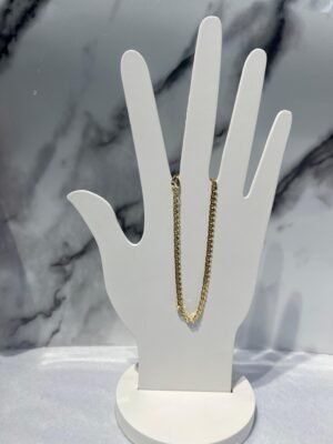PULSERA CUBANA 3MM 20CM